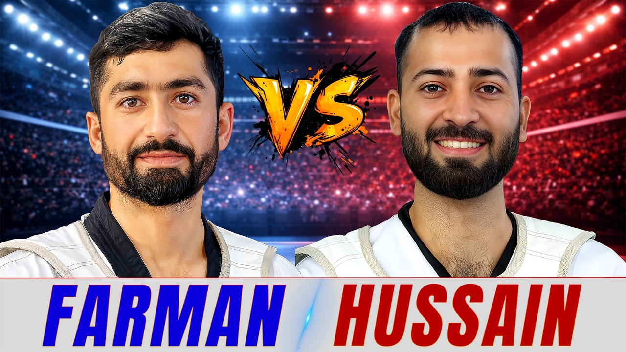 Farman Shah (Police) vs Hussain (Islamabad) | Men -74 kg Taekwondo Fight | 35th National Games 2025