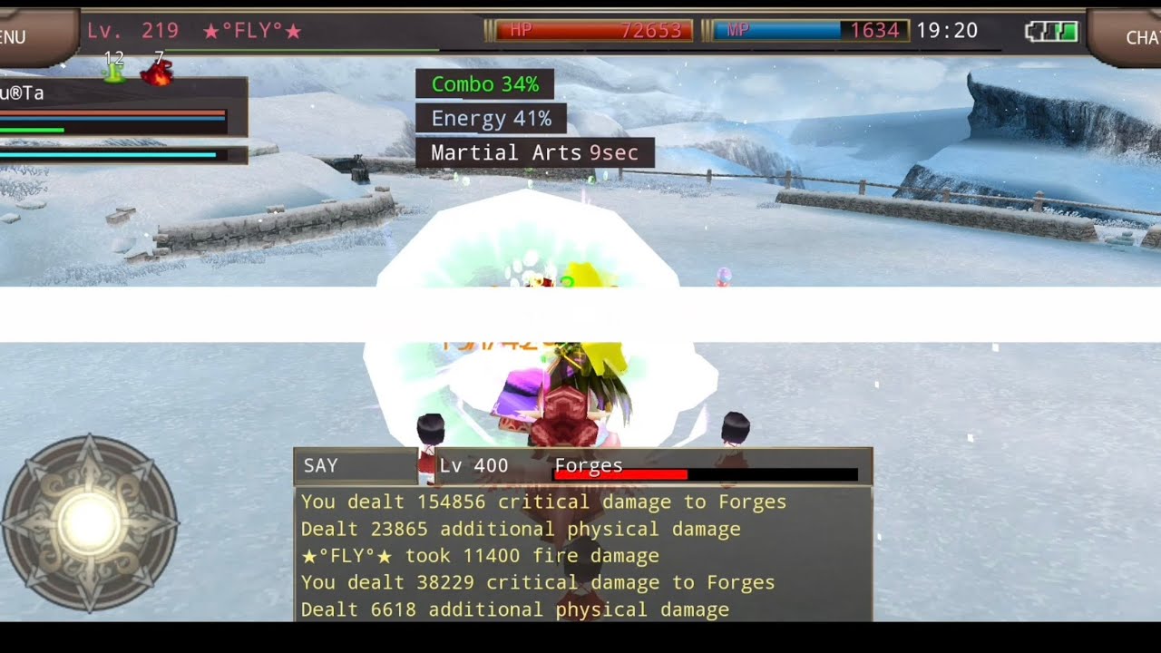 Iruna Online - Auto Monk vs Forges 400