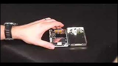 4th Generation iPod Battery Installation Video