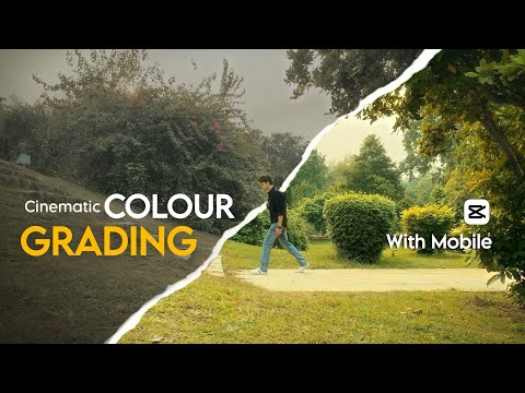 Cinematic colour grading in capcut | Full beginners guide on mobile