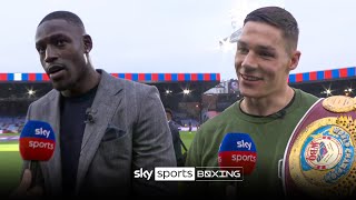 Richard Riakporhe and Chris Billam-Smith look ahead to their Selhurst Park bout ?