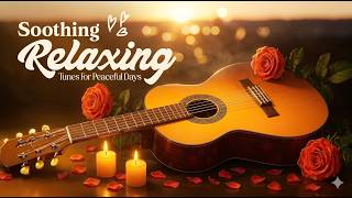 Classical Guitar Music Touches The Heart, Relaxing Music Brings A Feeling Of Peace