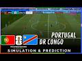 ✅ Portugal vs DR Congo | 2026 World Cup | Realistic Prediction and Recreation (Gameplay)