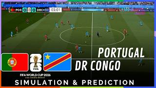 ✅ Portugal vs DR Congo | 2026 World Cup | Realistic Prediction and Recreation (Gameplay)