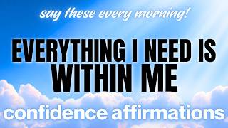 I Trust Myself | Daily Affirmations for Self Trust & Confidence
