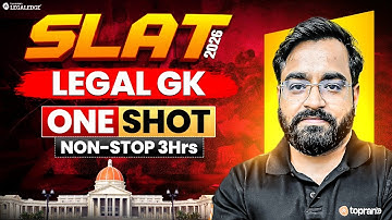 SLAT 2026 | Legal Gk | One Shot | Soumil Sir | LegalEdge