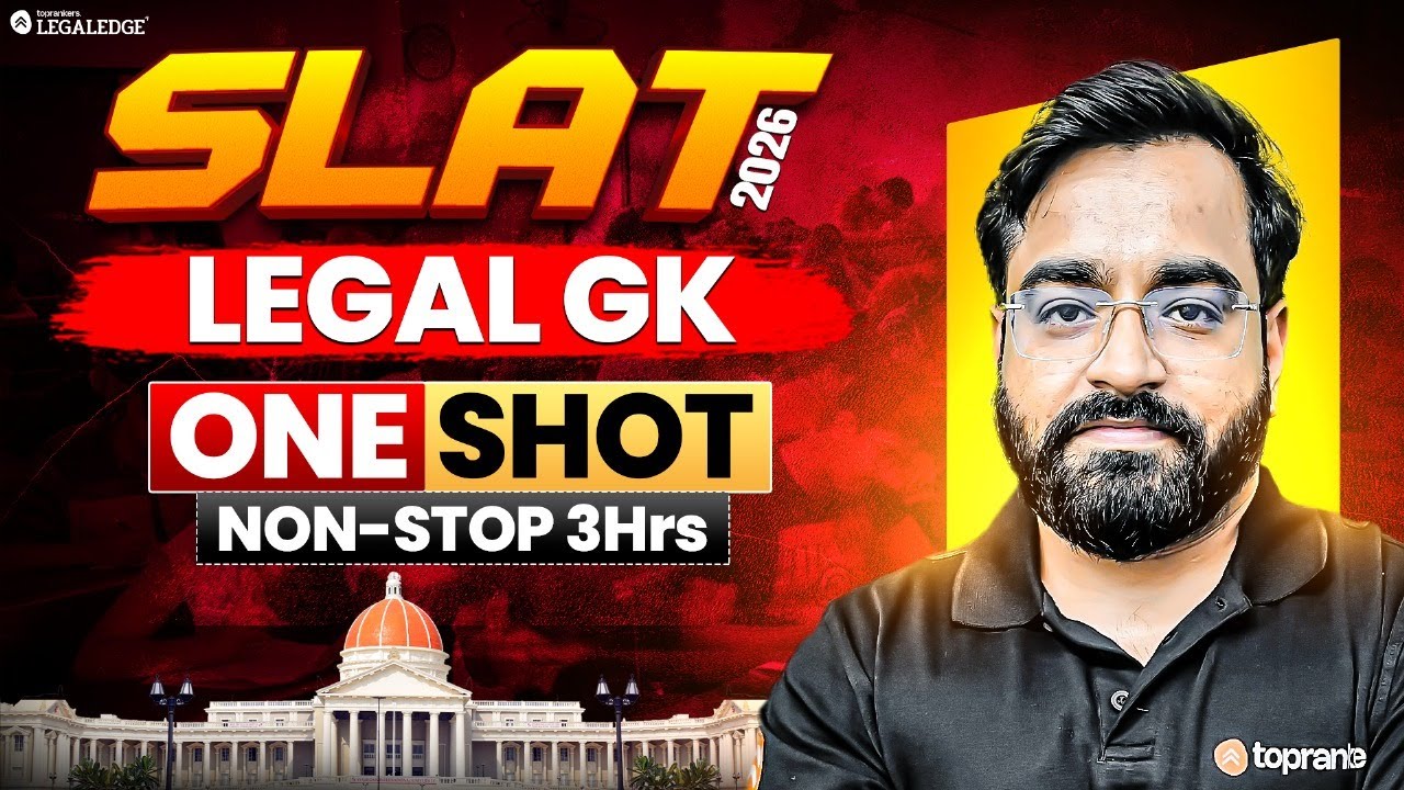 SLAT 2026 | Legal Gk | One Shot | Soumil Sir | LegalEdge