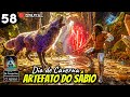 Caverna central com lobo Mutante - Artefato do inteligente - Ark mobile Brutal Ep 58 #arkmobile #ark