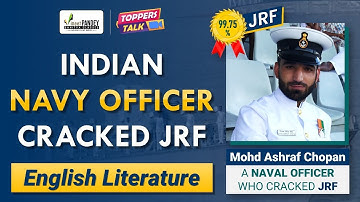 UGC NET | How I Qualified JRF in English Literature | Success Story of a Sailor | Vineet Pandey