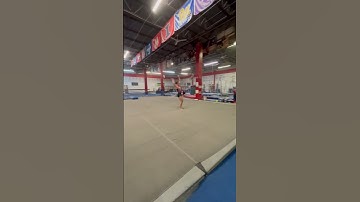 1 1/2 punch front layout from practice yesterday! Working on staying consistent with this pass.