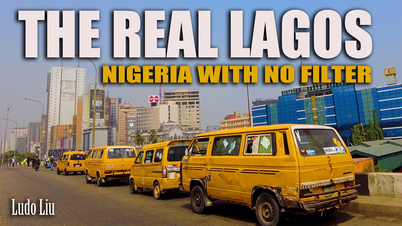 This is LAGOS NIGERIA, the most populous city of Africa