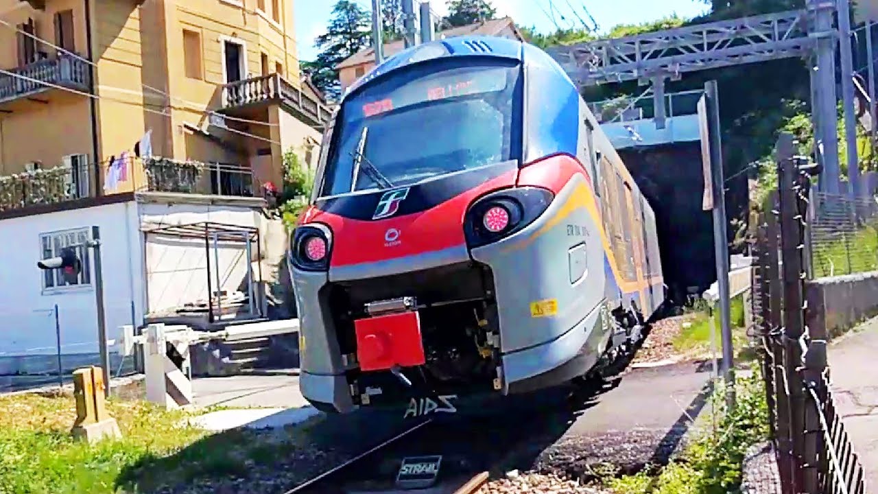 Transito di treni regionali POP Venezia - Belluno