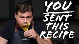 Here's what I think about the cocktail you made...