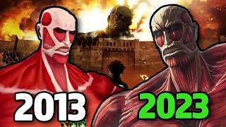 Evolution of Attack on Titan Games [2013 - 2023] screenshot 3