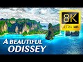 EARTH 🌎 A Beautiful Odyssey 8K VIDEO ULTRA HD