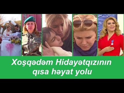 Xoşqədəm Hidayətqızının həyat yolu / Emekdar jurnalist Xosqedem Hidayetqizinin heyat yolu