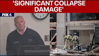 Explosion at Fort Worth hotel 'pancaked' basement, officials say | FOX 4