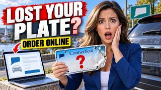 How to order duplicate license plates online in Connecticut