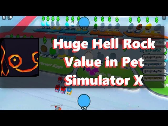 Huge Hell Rock Value - Pet Simulator X