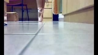 A Beginner's Ballet Pointe Work #1 (Echappe Releve)
