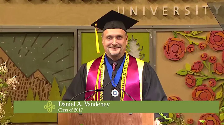 PSU 2017 Commencement Speech Dan Vandehey