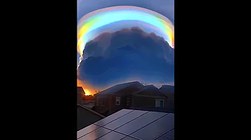 ¿Cómo de raro es un arco iris lunar?