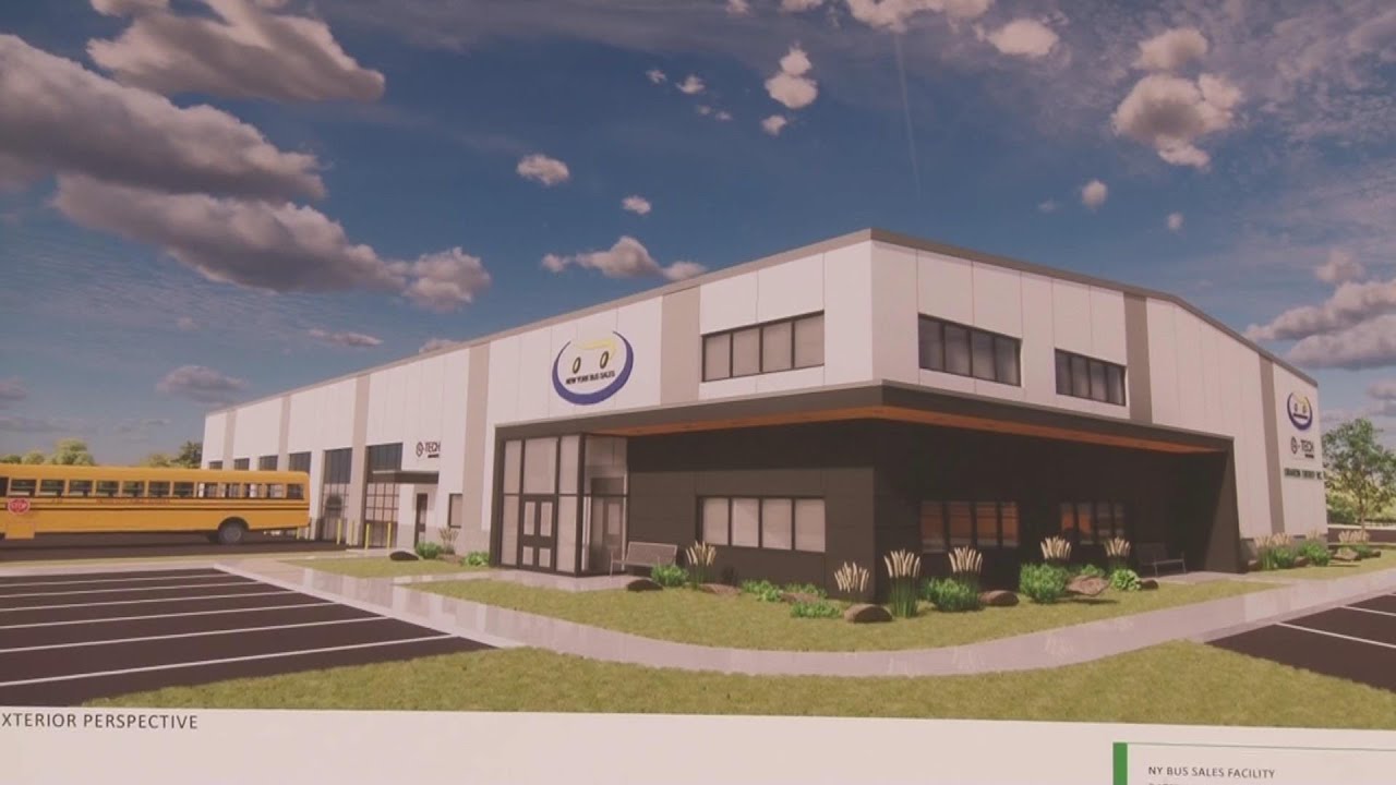 New York Bus Sales LLC breaks ground on 4.5 Million multiuse electric bus facility in Batavia