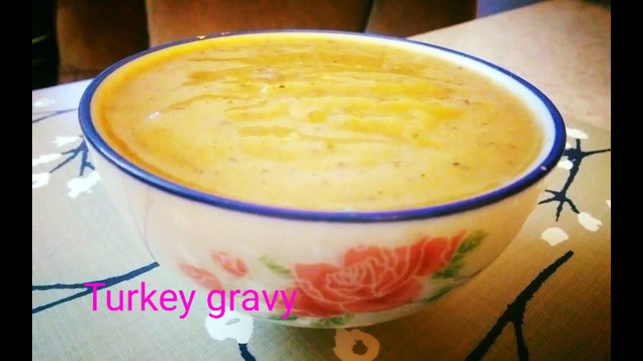 "Homemade Turkey Gravy"/How to make Turkey Gravy/ Quick and Easy Tasty