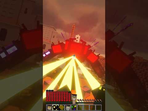 G-Man Tuvalet vs. Titanlar SAVAŞIYOR #minecraft #skibiditoilet  #rüyaperest