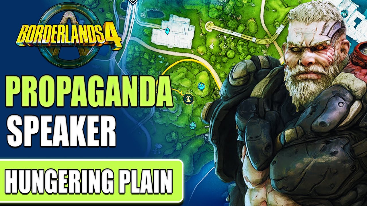 Borderlands 4 - How to Find the Propaganda Speaker (Hungering Plain)