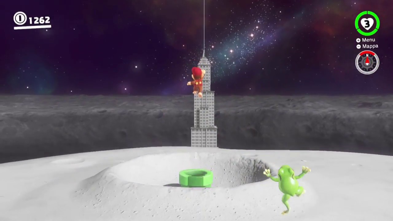 super mario odyssey hidden room in the flowing sand