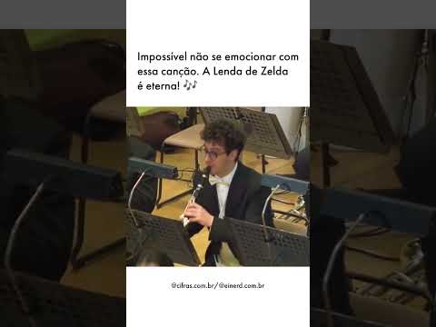 Thumbnail do vídeo: A MÚSICA DE ZELDA FICOU AINDA MAIS LINDA ASSIM