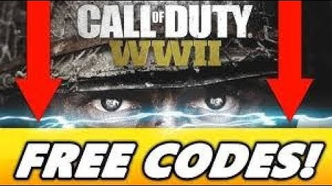How TO Ger A Free Call Of Duty WW2 Beta Code