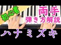 【ハナミズキ】両手ピアノレッスン 初心者向け 独学 かんたんピアノ講座 弾き方解説