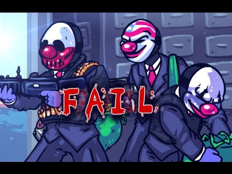PAYDAY FAIL, A Payday the Heist parody!