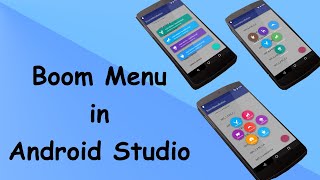 How to create such a beautiful menu in our Android application? | Boom Menu screenshot 1
