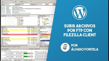 Como subir archivos por FTP con Filezilla Client
