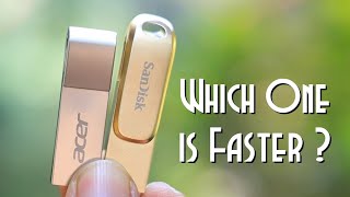 Speed Test - Acer UF300 vs SanDisk Dual Drive Luxe GOLD | Which one is faster? screenshot 2