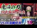 【USJ鬼滅の刃】ねずこ最速で終了!!アトラクションの待ち時間は!?今日から超お得なキャンペーンもスタート♪2021年10月7日木曜日のユニバーサルスタジオジャパンの様子