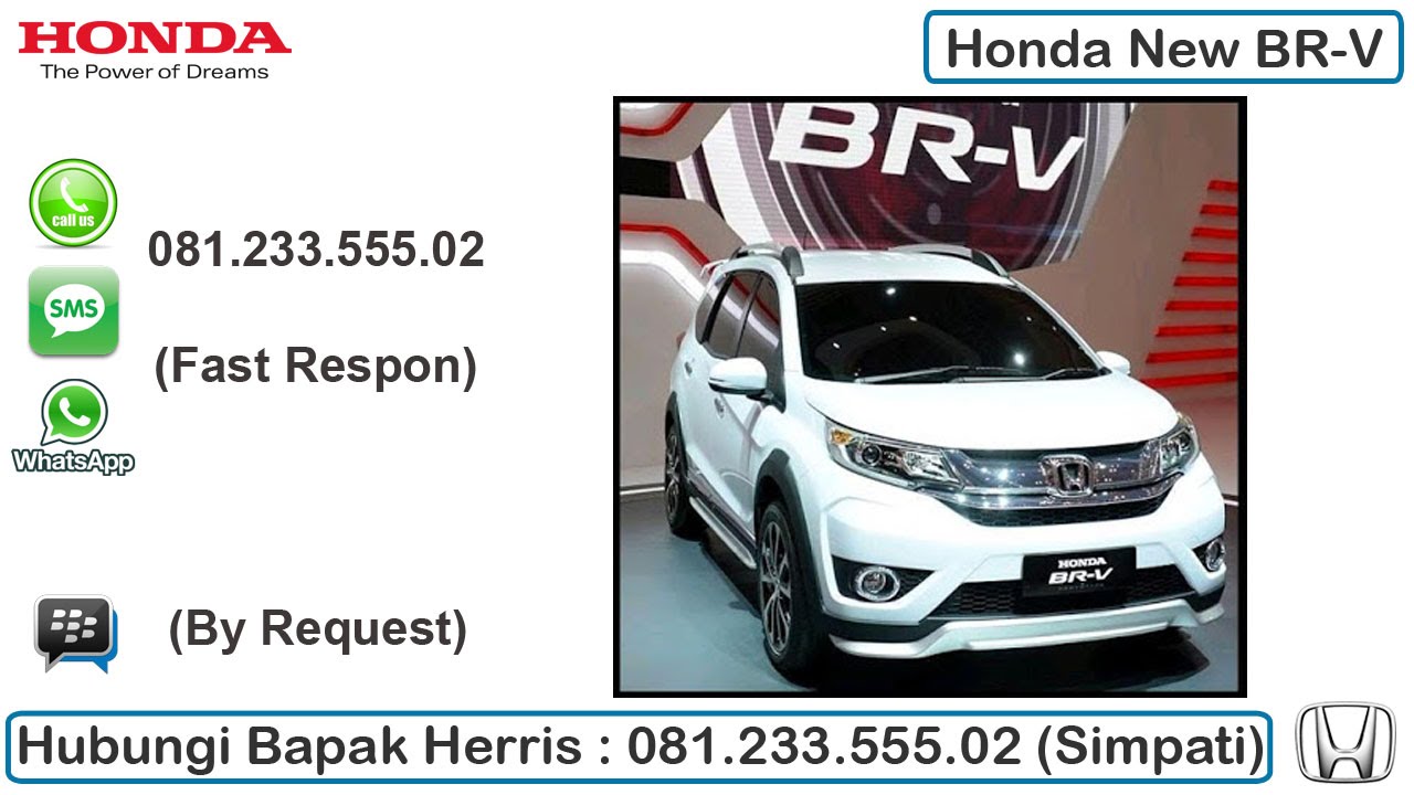 Tipe Honda Brv Tipe Mobil Honda Brv Varian Honda Brv 081 233 555