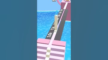 Stacky Dash 😱 Perfect Stack Run | Satisfying Gameplay #Shorts