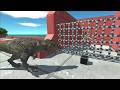 T-rex Rescues Carnivore Dinosaurs - Animal Revolt Battle Simulator
