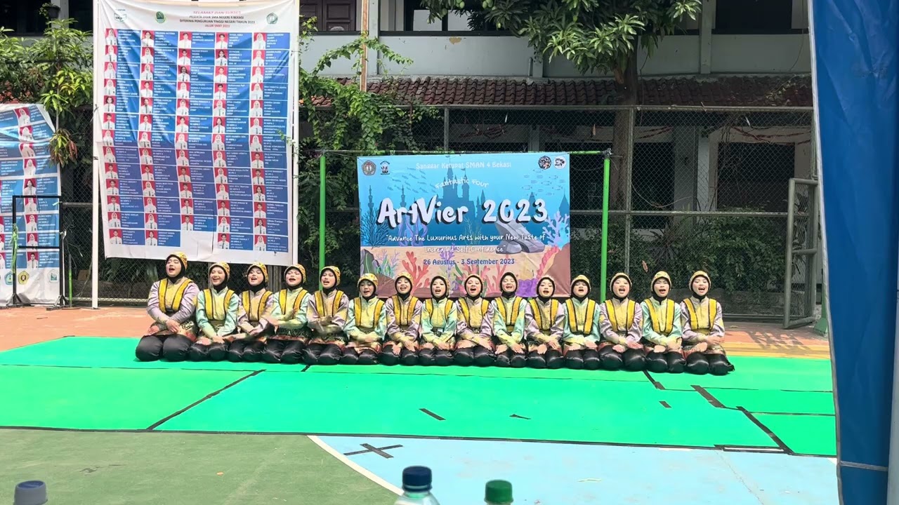 TARI RATOH JAROE SMAIT THARIQ BIN ZIYAD at ARTVIER 2023 SMAN 4 BEKASI #infolombaratohjaroe #fyp