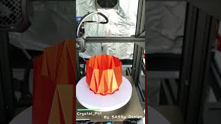 #3dprintingideas Crystal Pot #3dprinting #fdm #timelapse #satisfying #beaglecam #3dprinted