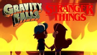 Cartoon Movie Trailer - Stranger Falls (Stranger Things Season 2 + Gravity Falls)