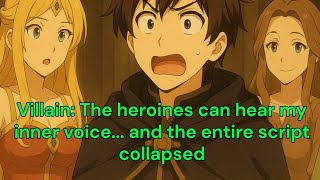 Villain: The heroines can hear my inner voice... and the entire script collapsed