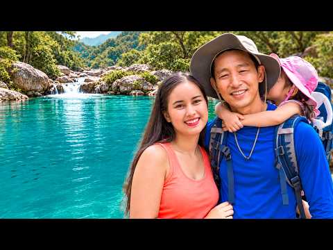 I took my family to this beautiful river in Honduras 🇭🇳