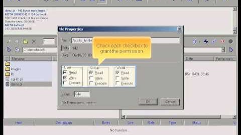 Transferring files via Core FTP