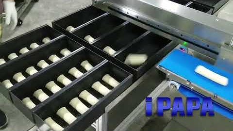 toast bread automatic tray aligning machine