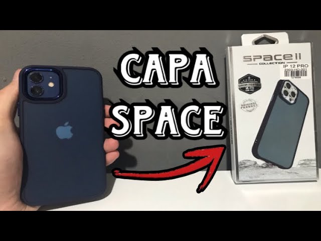 UNBOXING CAPA SPACE FOSCA COLORIDA PARA iPHONE 12 